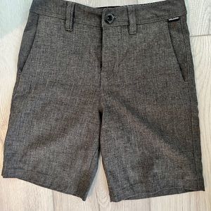 Boys Shorts | Size 12 / 26 Waist | Volcom Surf & Turf 4-way Stretch | Heather Br